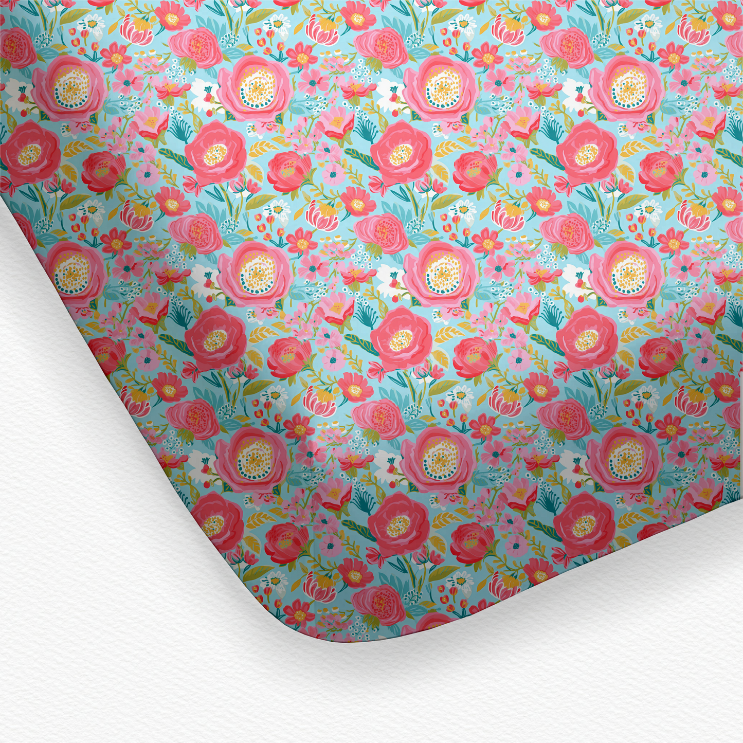 Girly Pop Crib Sheet