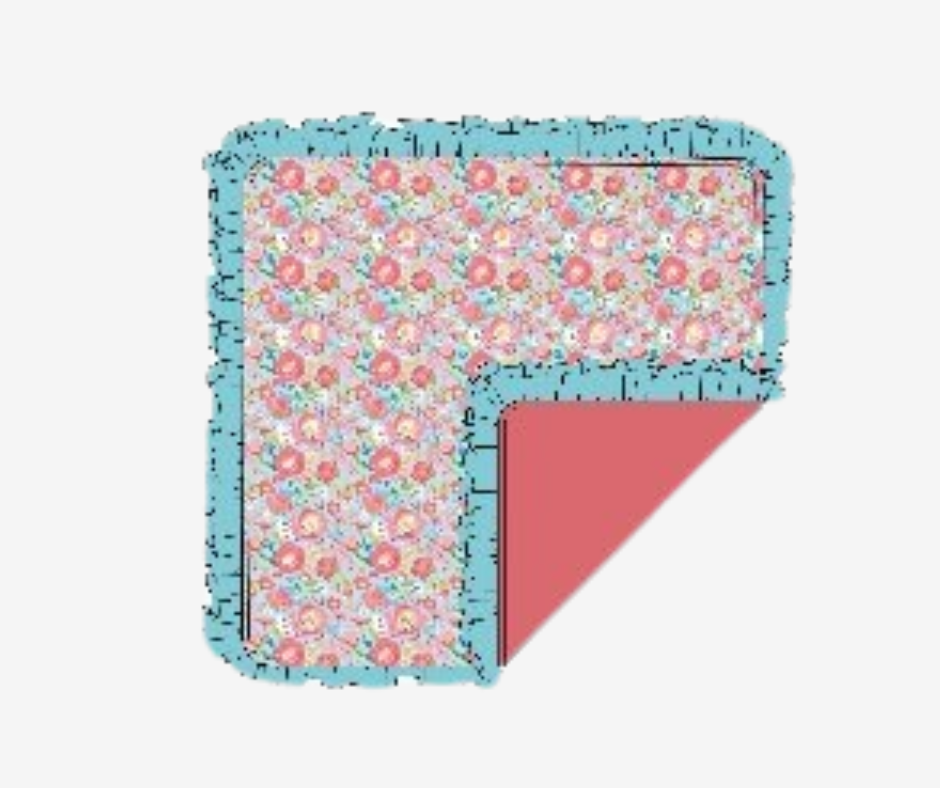 Girly Pop Ruffle Blanket